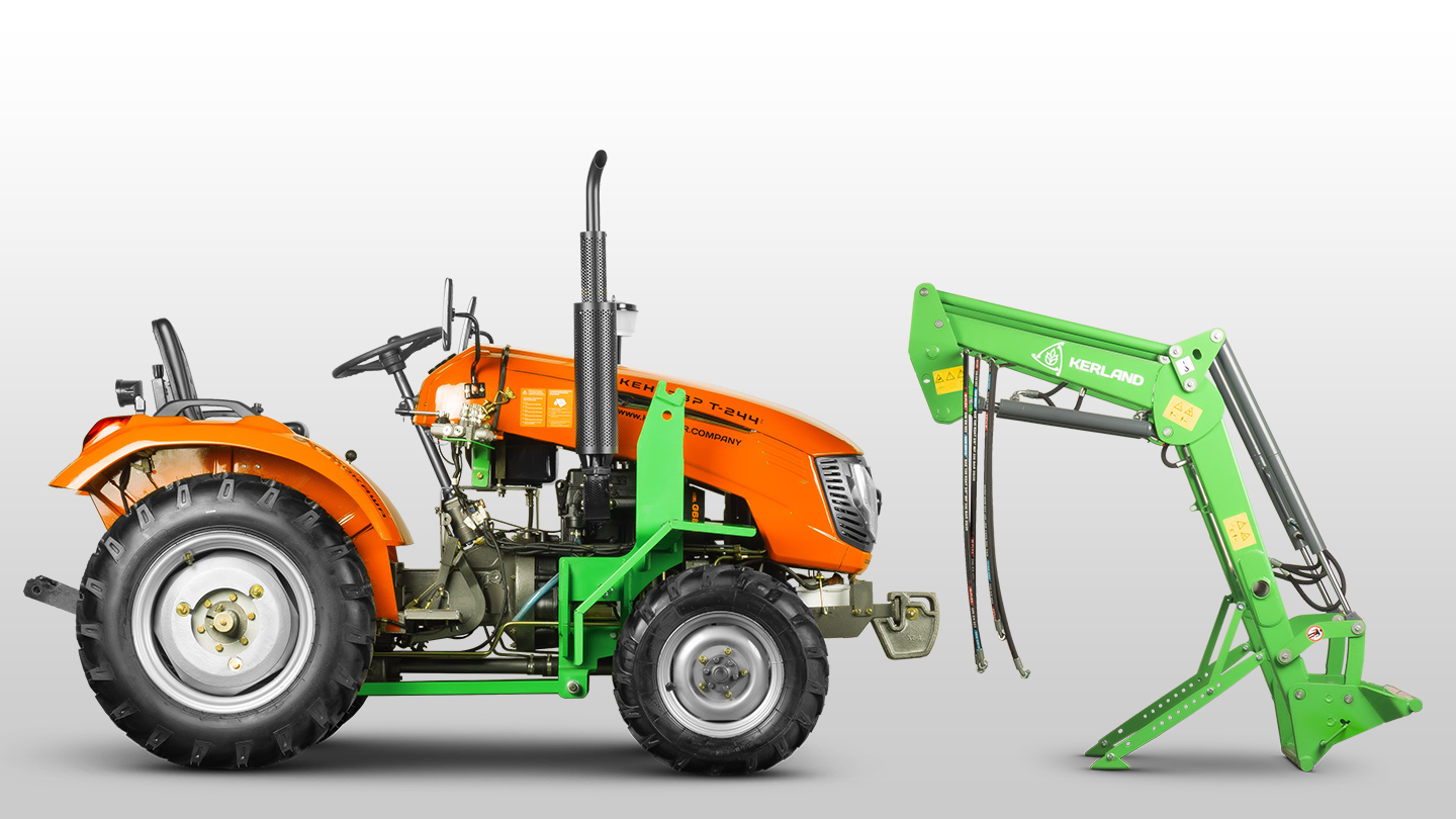 Фронтальный погрузчик Kerland | Керланд PRO Т-244/254-500 (челюстной) 0