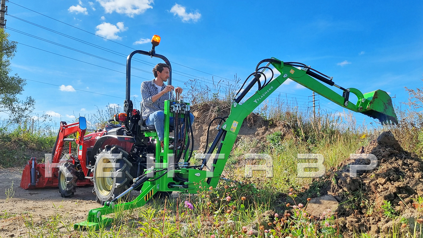 Навесной экскаватор Flagman | Флагман 36/1