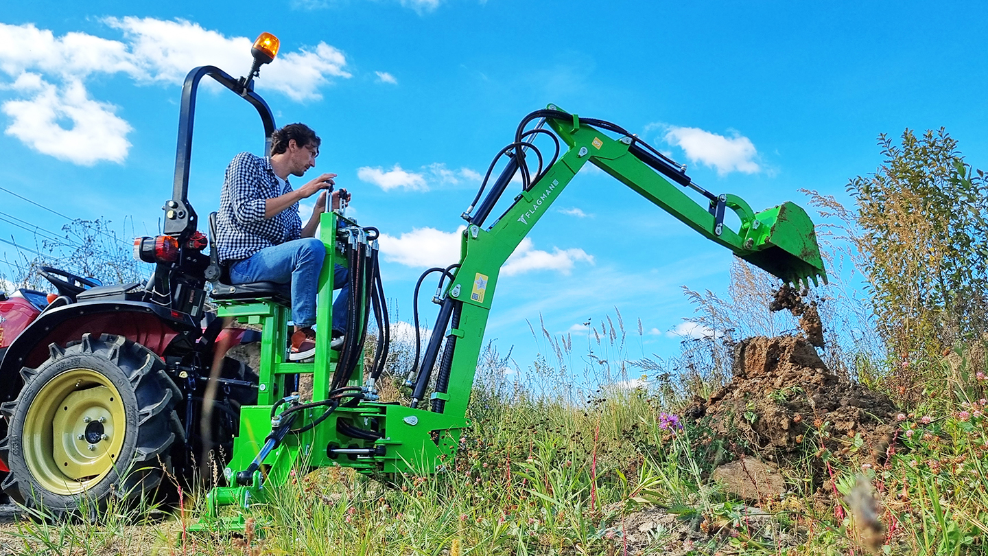 Навесной экскаватор Flagman | Флагман 36/1 0