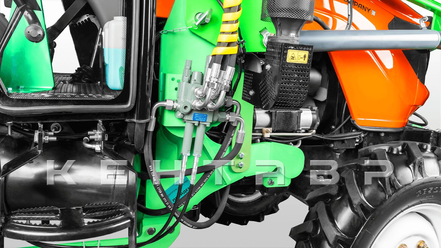 Фронтальный погрузчик Kerland | Кентавр PRO Т-654 G2-500 (челюстной c джойстиком)