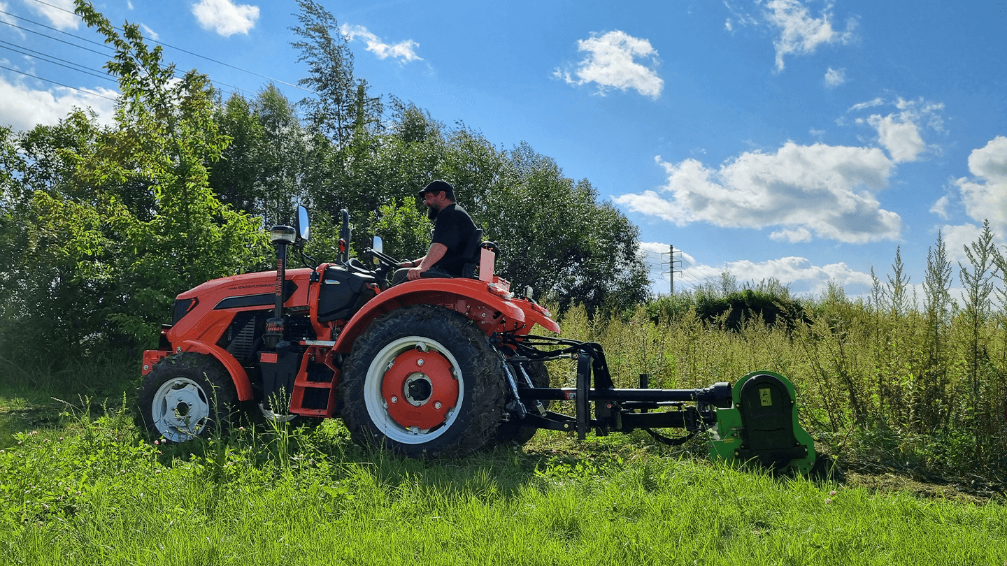 Косилка-измельчитель молотковая с гидр. манипулятором (Мульчер) Flagman | Флагман MGM (1,4) 0