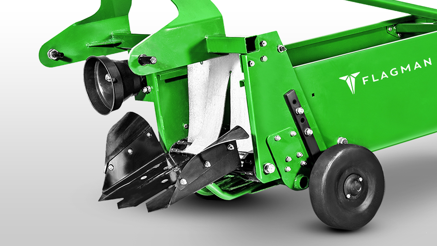 Картофелекопалка транспортерная Flagman | Флагман 5-540 cо смещением 0