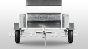 Прицеп Flagman | Флагман ПТМ — 0,5 к мотоблоку/мини-трактору